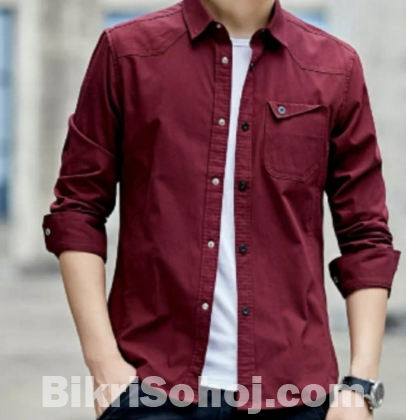 Men`s Exclusive Cotton Shirt (Long sleeve)